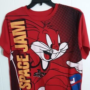 Space Jam Man T-Shirt - Red
